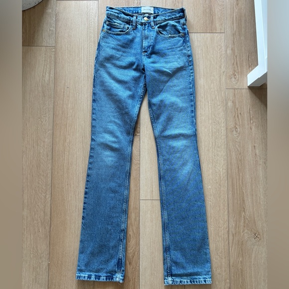 FRAME straight leg jeans - size 23 - Picture 1 of 3